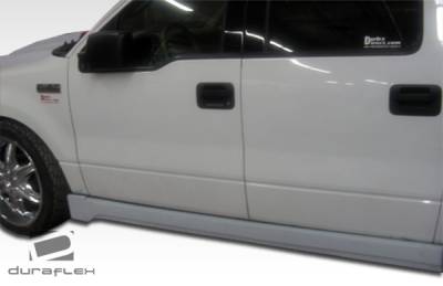 Duraflex - Ford F150 Duraflex Platinum Side Skirts Rocker Panels - 4 Piece - 102261 - Image 7