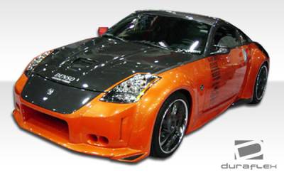 Duraflex - Nissan 350Z Duraflex Vader 3 Wide Body Front Bumper Cover - 1 Piece - 102263 - Image 4