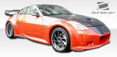 Duraflex - Nissan 350Z Duraflex Vader 3 Wide Body Front Bumper Cover - 1 Piece - 102263 - Image 5