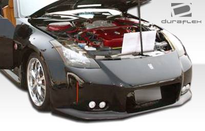 Duraflex - Nissan 350Z Duraflex Vader 3 Wide Body Front Bumper Cover - 1 Piece - 102263 - Image 7