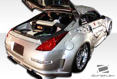 Duraflex - Nissan 350Z Duraflex Vader 3 Wide Body Rear Fender Flares - 2 Piece - 102267 - Image 6