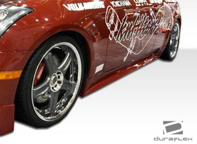 Duraflex - Infiniti G35 2DR Duraflex GT Competition Side Skirts Rocker Panels - 2 Piece - 102293 - Image 6