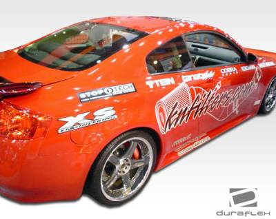 Duraflex - Infiniti G35 2DR Duraflex GT Competition Side Skirts Rocker Panels - 2 Piece - 102293 - Image 8