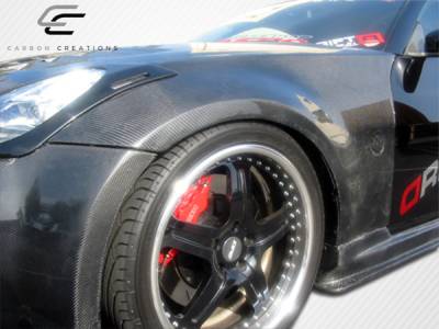 Carbon Creations - Nissan 350Z Carbon Creations OEM Fenders - 2 Piece - 102858 - Image 2