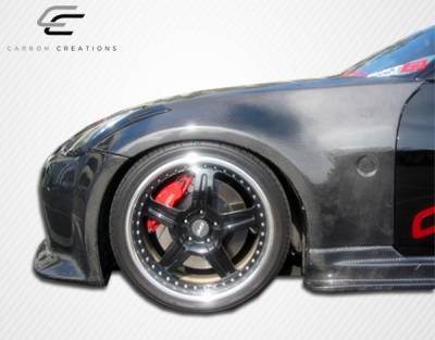 Carbon Creations - Nissan 350Z Carbon Creations OEM Fenders - 2 Piece - 102858 - Image 3