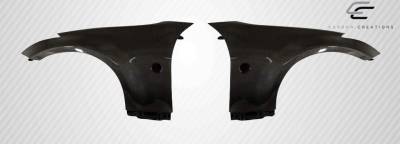 Carbon Creations - Nissan 350Z Carbon Creations OEM Fenders - 2 Piece - 102858 - Image 10