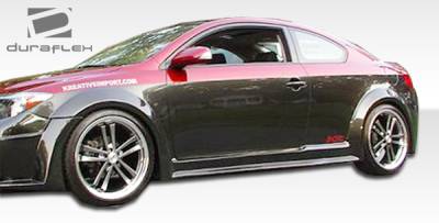 Duraflex - Scion tC Duraflex Touring Wide Body Fender Flares - 4 Piece - 103044 - Image 2