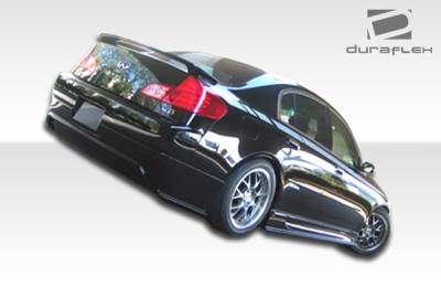 Duraflex - Infiniti G35 4DR Duraflex Sigma Side Skirts Rocker Panels - 2 Piece - 103302 - Image 4