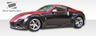 Duraflex - Nissan 350Z Duraflex B-2 Wide Body Rear Fender Flares - 2 Piece - 103350 - Image 2