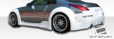 Duraflex - Nissan 350Z Duraflex B-2 Wide Body Rear Fender Flares - 2 Piece - 103350 - Image 4