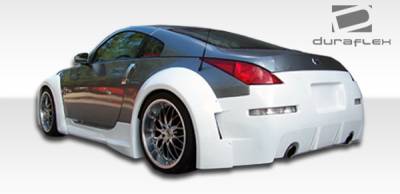 Duraflex - Nissan 350Z Duraflex B-2 Wide Body Rear Fender Flares - 2 Piece - 103350 - Image 5