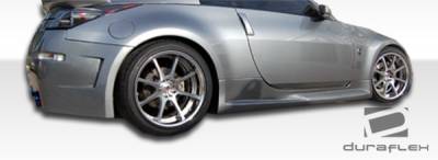 Duraflex - Nissan 350Z Duraflex B-2 Wide Body Side Skirts Rocker Panels - 2 Piece - 103351 - Image 3