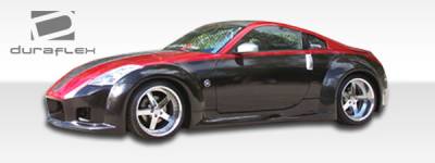 Duraflex - Nissan 350Z Duraflex B-2 Wide Body Side Skirts Rocker Panels - 2 Piece - 103351 - Image 6