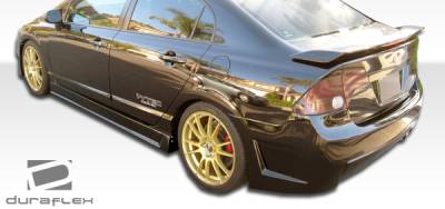 Duraflex - Honda Civic 4DR Duraflex B-2 Body Kit - 4 Piece - 111277 - Image 3