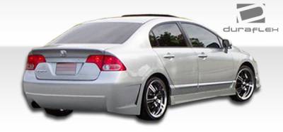 Duraflex - Honda Civic 4DR Duraflex B-2 Body Kit - 4 Piece - 111277 - Image 5