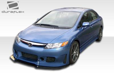 Duraflex - Honda Civic 4DR Duraflex B-2 Body Kit - 4 Piece - 111277 - Image 6