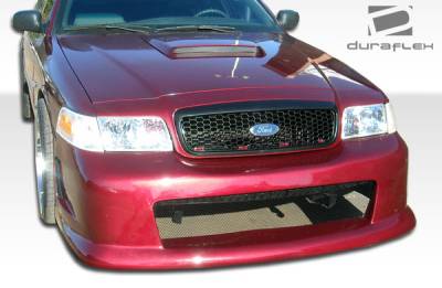 Duraflex - Ford Crown Victoria Duraflex GT Concept Front Bumper Cover - 1 Piece - 103532 - Image 2