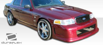 Duraflex - Ford Crown Victoria Duraflex GT Concept Front Bumper Cover - 1 Piece - 103532 - Image 3