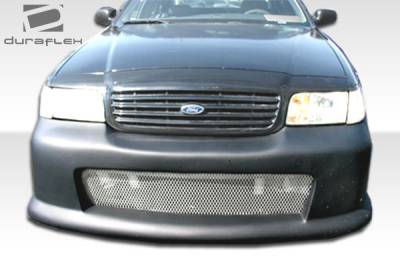 Duraflex - Ford Crown Victoria Duraflex GT Concept Front Bumper Cover - 1 Piece - 103532 - Image 4