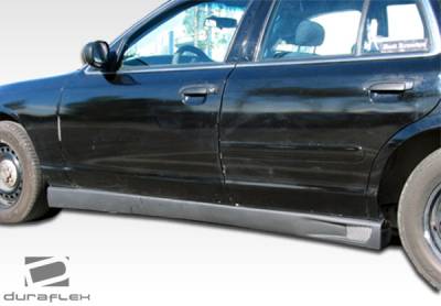 Duraflex - Ford Crown Victoria Duraflex GT Concept Side Skirts Rocker Panels - 2 Piece - 103533 - Image 7