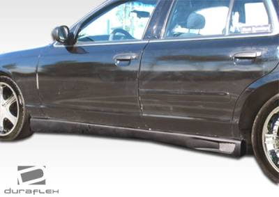 Duraflex - Ford Crown Victoria Duraflex GT Concept Side Skirts Rocker Panels - 2 Piece - 103533 - Image 9