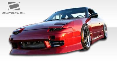 Duraflex - Nissan 240SX Duraflex Type U Body Kit - 4 Piece - 103628 - Image 2