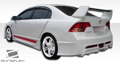 Duraflex - Honda Civic 4DR Duraflex R-Spec Body Kit - 4 Piece - 104538 - Image 4