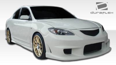 Duraflex - Mazda 3 4DR Duraflex I-Spec Body Kit - 4 Piece - 104562 - Image 2