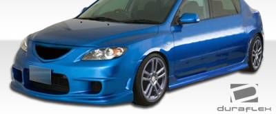 Duraflex - Mazda 3 4DR Duraflex I-Spec Body Kit - 4 Piece - 104562 - Image 3