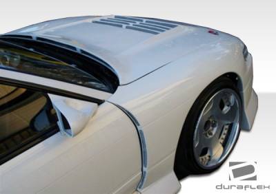 Duraflex - Nissan S13 Duraflex B-Sport Wide Body Front Fenders - 2 Piece - 104621 - Image 2