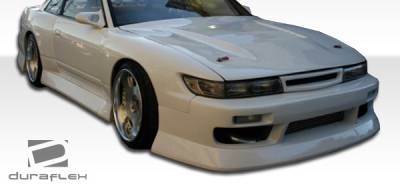 Duraflex - Nissan S13 Duraflex B-Sport Wide Body Front Fenders - 2 Piece - 104621 - Image 7