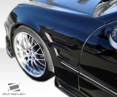 Duraflex - Mercedes-Benz C Class Duraflex Morello Edition Fenders - 2 Piece - 104635 - Image 8