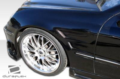 Duraflex - Mercedes-Benz C Class Duraflex Morello Edition Fenders - 2 Piece - 104635 - Image 9