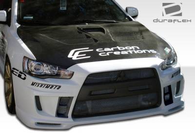 Duraflex - Mitsubishi Lancer Duraflex GT Concept Front Bumper Cover - 1 Piece - 104638 - Image 2