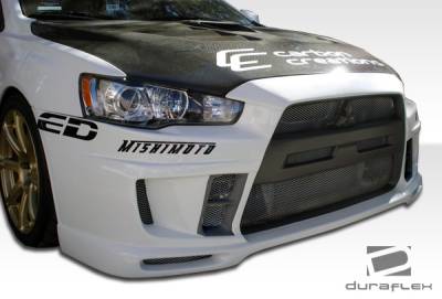 Duraflex - Mitsubishi Lancer Duraflex GT Concept Front Bumper Cover - 1 Piece - 104638 - Image 4