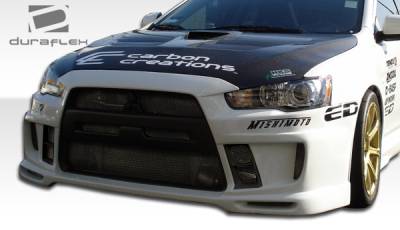 Duraflex - Mitsubishi Lancer Duraflex GT Concept Front Bumper Cover - 1 Piece - 104638 - Image 6