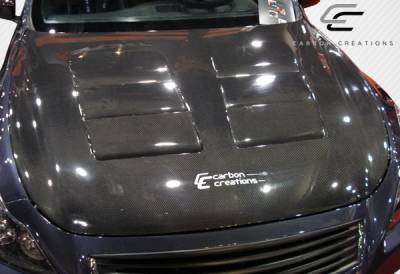 Carbon Creations - Infiniti G37 Carbon Creations GT Concept Hood - 1 Piece - 104662 - Image 2