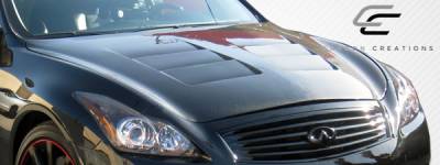 Carbon Creations - Infiniti G37 Carbon Creations GT Concept Hood - 1 Piece - 104662 - Image 7