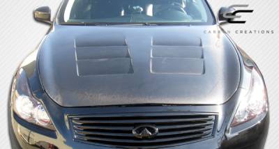 Carbon Creations - Infiniti G37 Carbon Creations GT Concept Hood - 1 Piece - 104662 - Image 9