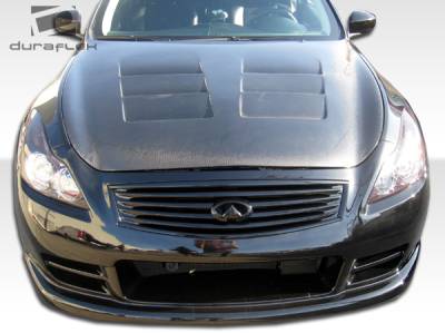 Duraflex - Infiniti G37 Duraflex GT Concept Front Bumper Cover - 1 Piece - 104675 - Image 3