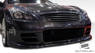 Duraflex - Infiniti G37 Duraflex GT Concept Front Bumper Cover - 1 Piece - 104675 - Image 6