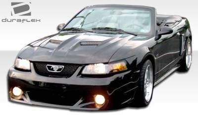 Duraflex - Ford Mustang Duraflex CVX Front Bumper Cover - 1 Piece - 104838 - Image 4