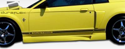 Duraflex - Ford Mustang Duraflex CVX Side Skirts Rocker Panels - 2 Piece - 104839 - Image 7