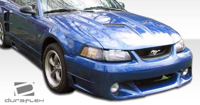 Duraflex - Ford Mustang Duraflex CVX Side Skirts Rocker Panels - 2 Piece - 104839 - Image 8