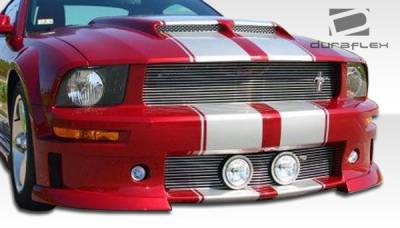 Duraflex - Ford Mustang Duraflex CVX Front Bumper Cover - 1 Piece - 104847 - Image 4