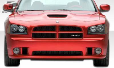 Duraflex - Dodge Charger Duraflex SRT Look Front Bumper Cover - 1 Piece - 104850 - Image 2