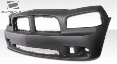 Duraflex - Dodge Charger Duraflex SRT Look Front Bumper Cover - 1 Piece - 104850 - Image 6