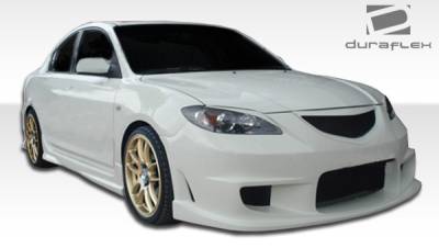 Duraflex - Mazda 3 4DR Duraflex K-2 Body Kit - 4 Piece - 104951 - Image 3