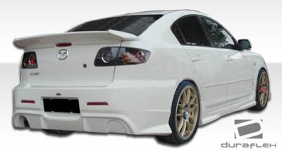 Duraflex - Mazda 3 4DR Duraflex K-2 Body Kit - 4 Piece - 104951 - Image 4