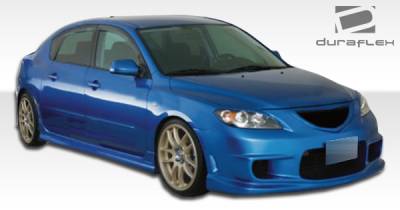 Duraflex - Mazda 3 4DR Duraflex K-2 Body Kit - 4 Piece - 104951 - Image 5